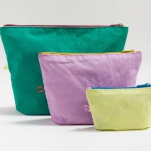 Baggu Go Pouch Set in Deadstock “Summer Camp”